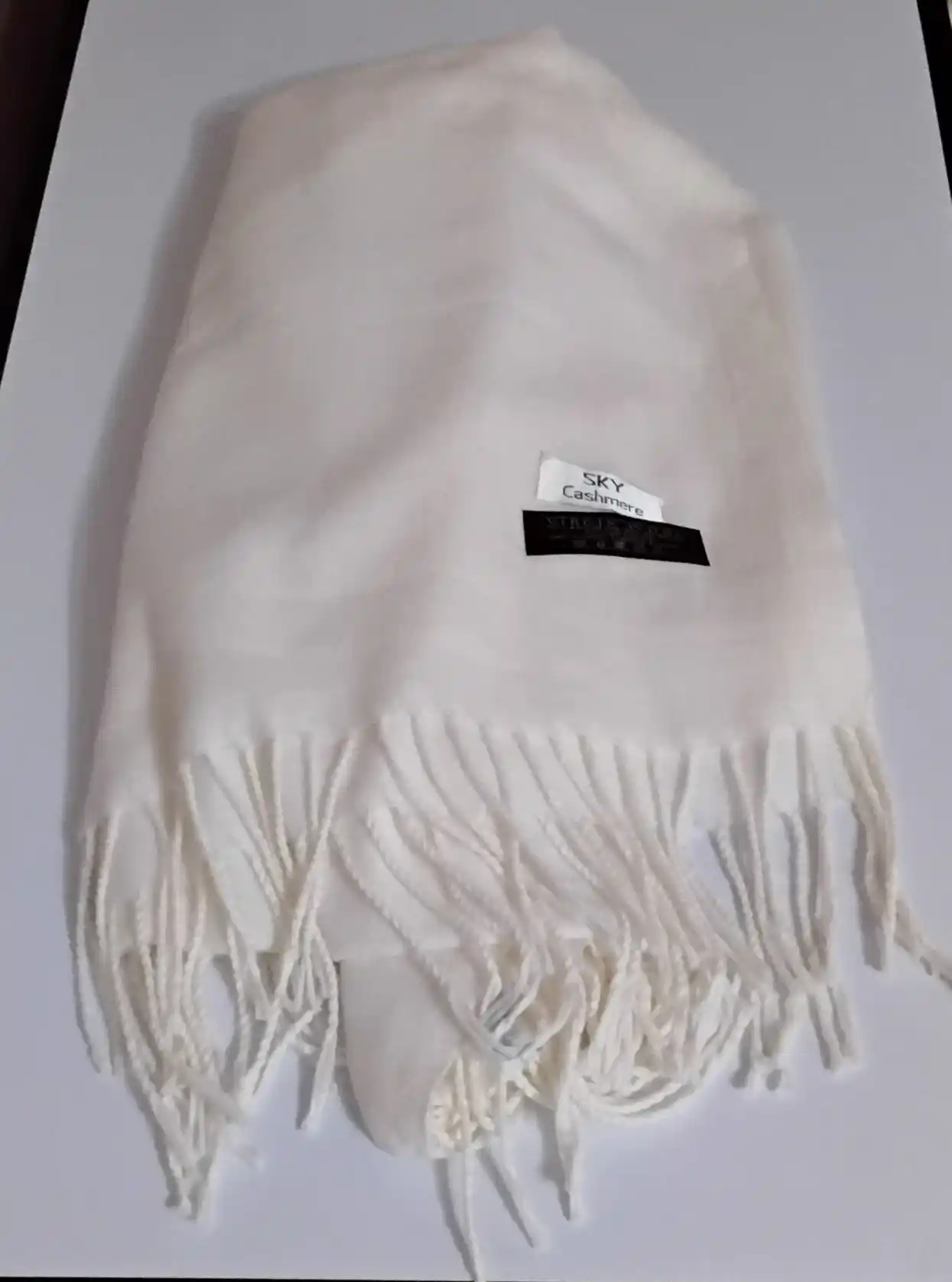 Ayollar uchun qishki kashemir sharf, qalin sharf, 200x70 sm