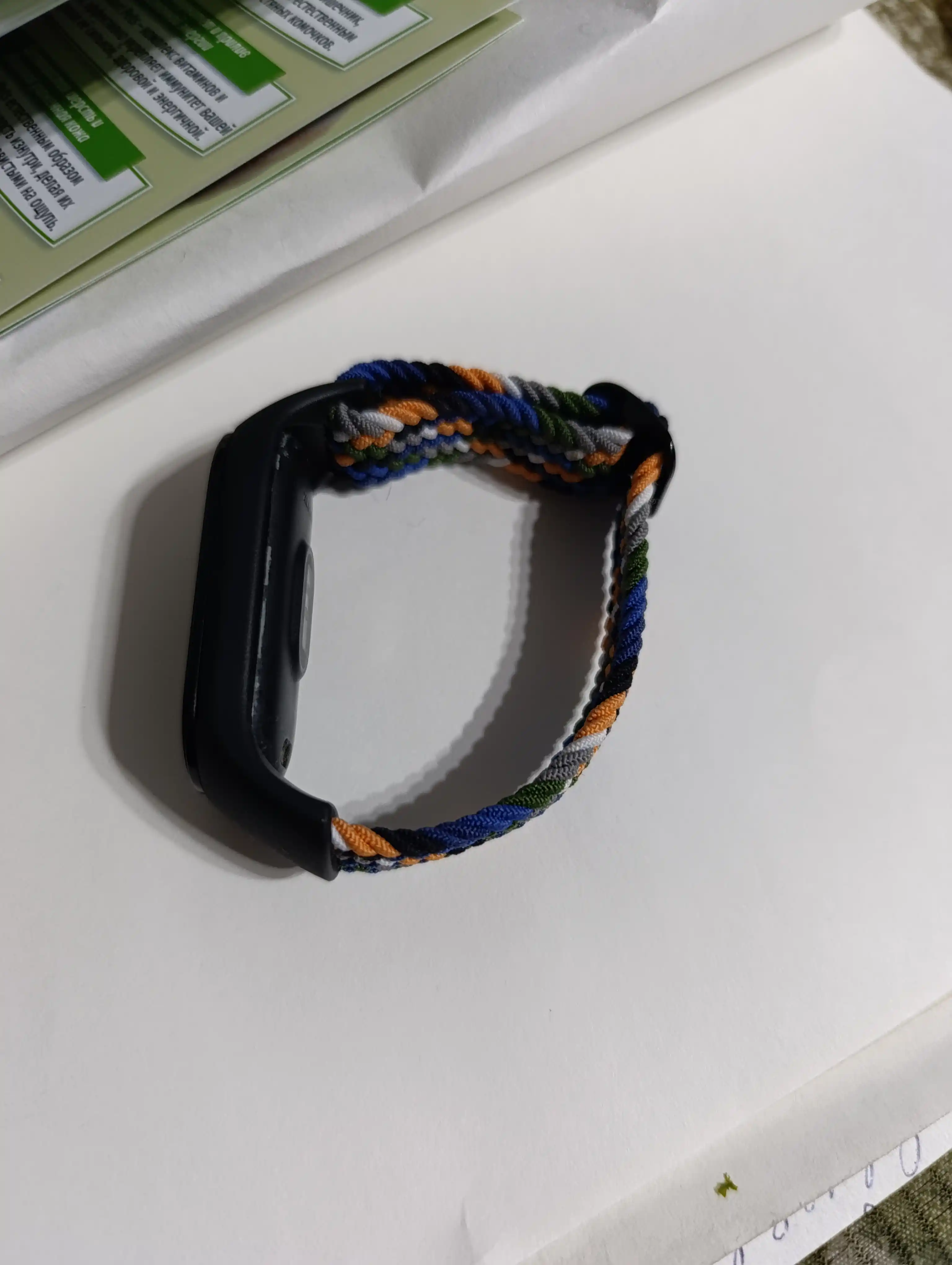 Ремешок сменный, нейлоновый, плетеный для Xiaomi Mi Band 7, 6, 5, 4, 3