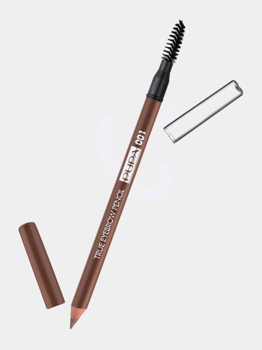 Qosh Qalami Pupa True Eyebrow Pencil, Tone 001, Light - 