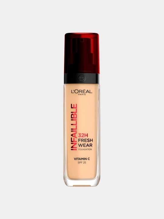 Tonal krem L'Oreal Paris Infaillible 32h, ton 125 tabiiy pushti
