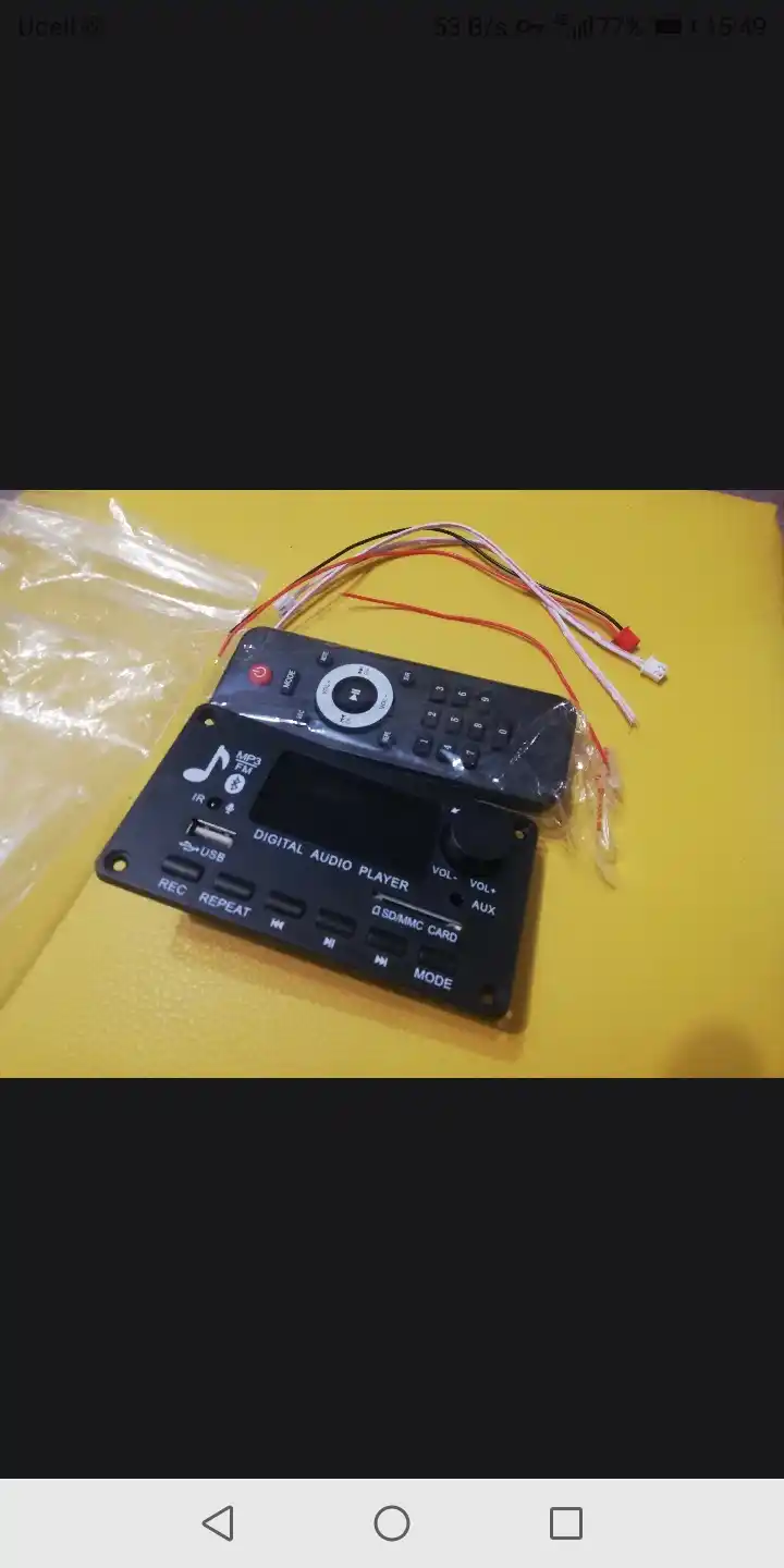 JQ-D009BT Bluetooth 5.0 MP3 аудио модуль, USB TF FM AUX, 2×40W