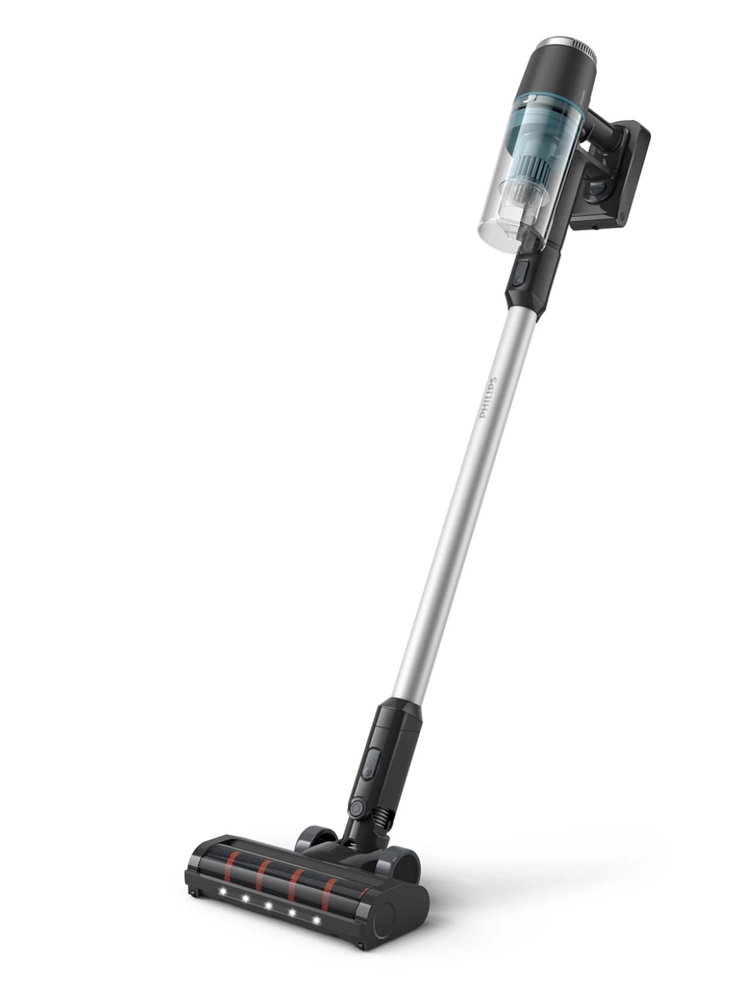 Пылесос Philips серии 3000 XC3031, аккумуляторный, сухой, без мешка (чёрный, синий)