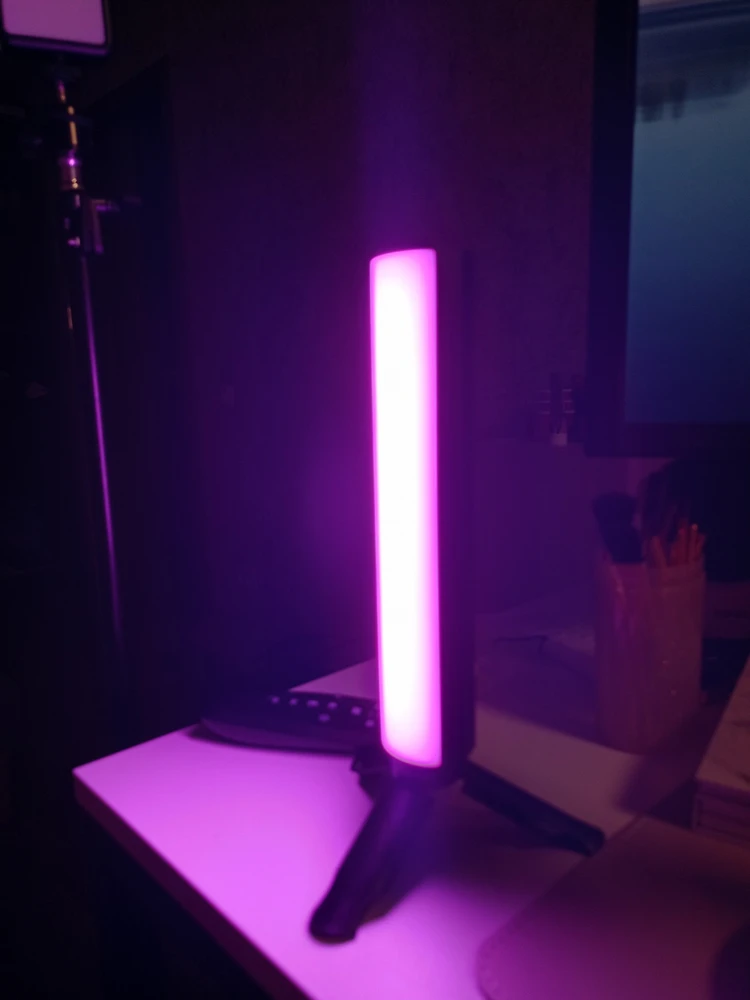 RGB chiroq tayoqchasi, Light Stick, fotosurat va video uchun rangli RGB, 50 sm