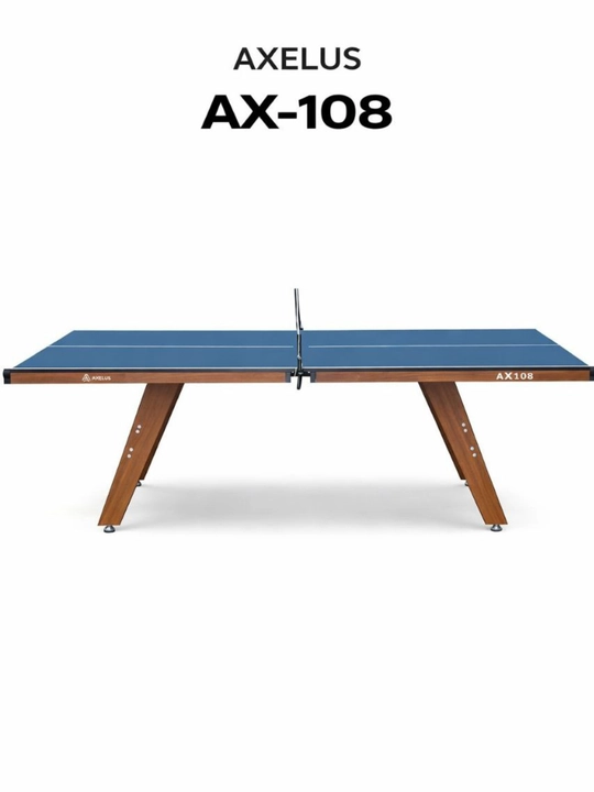 AX108 stol tennisi — 18 mm MDF, mustahkam, professional o‘yinlar uchun ideal tanlov - 