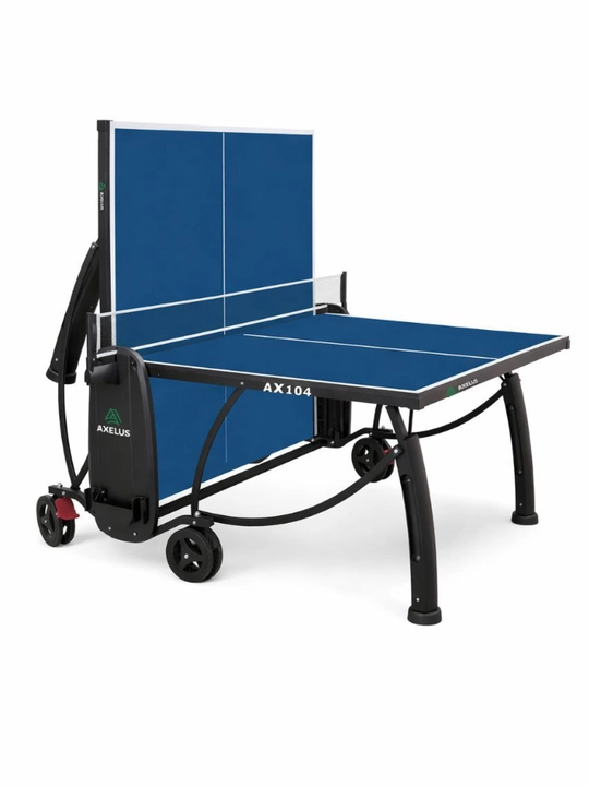 AX104 tennis stoli — 18 mm MDF, profil temir, katta balonli, setkasi bilan komplekt