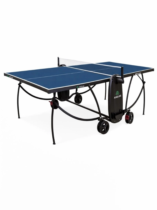 AX103 tennis stoli — 15 mm MDF, profil temir, katta balonli g‘ildiraklar va setkasi bor