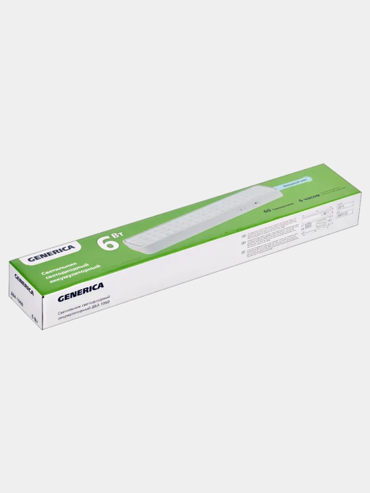 LED, qayta zaryadlanuvchi, favqulodda yorug'lik 3Wt/6Wt/9Wt GENERICA