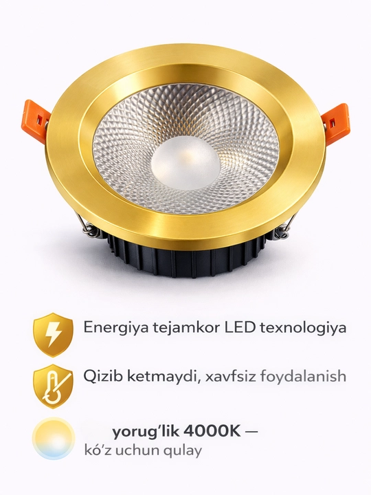 O‘rnatma LED shift yoritgichi