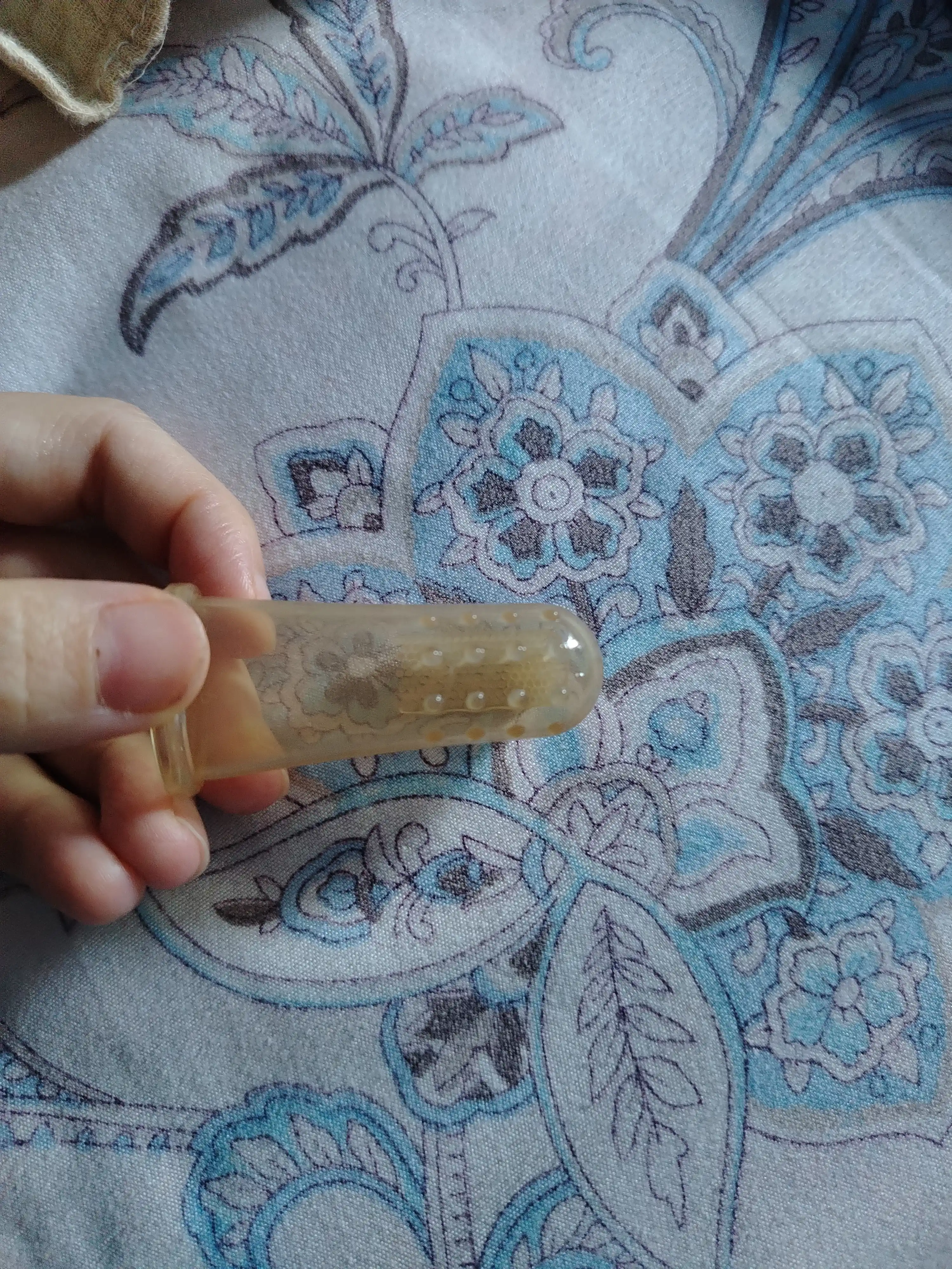 Bolalar uchun silikon tish cho'tkasi, massajchi-tishlashtirgich