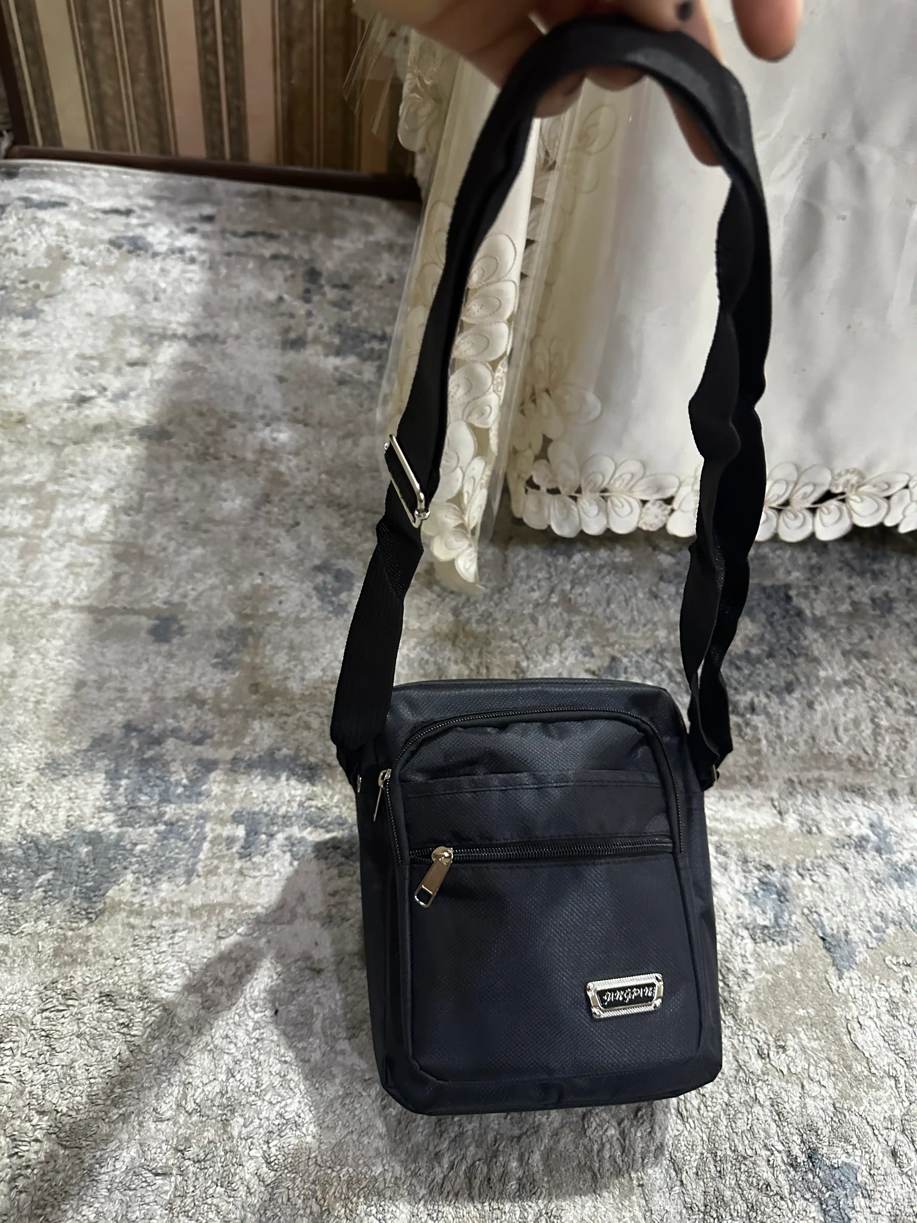 Erkaklar sumkasi, 3 ta variant, Oxford, eko charm, 6 ta cho‘ntak, A5-8