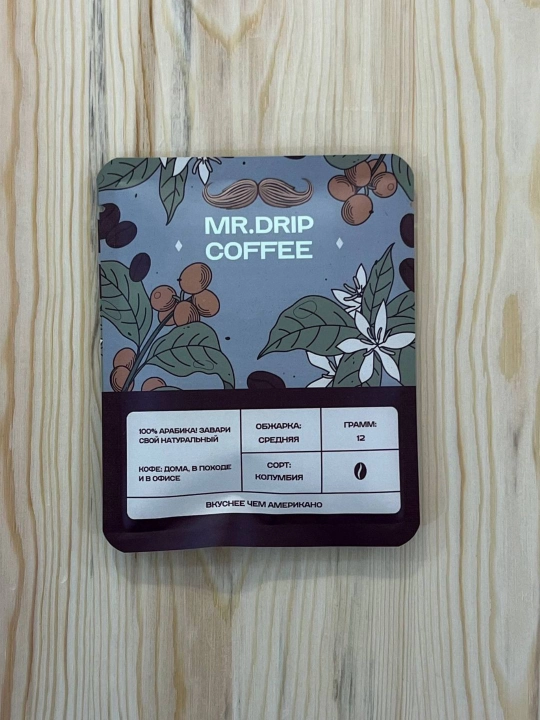 MR.DRIP COFFEE Columbia, 12 г - 