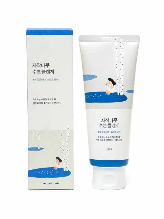 Round Lab Birch Juice Moisturizing Cleanser yuzni yuvish geli