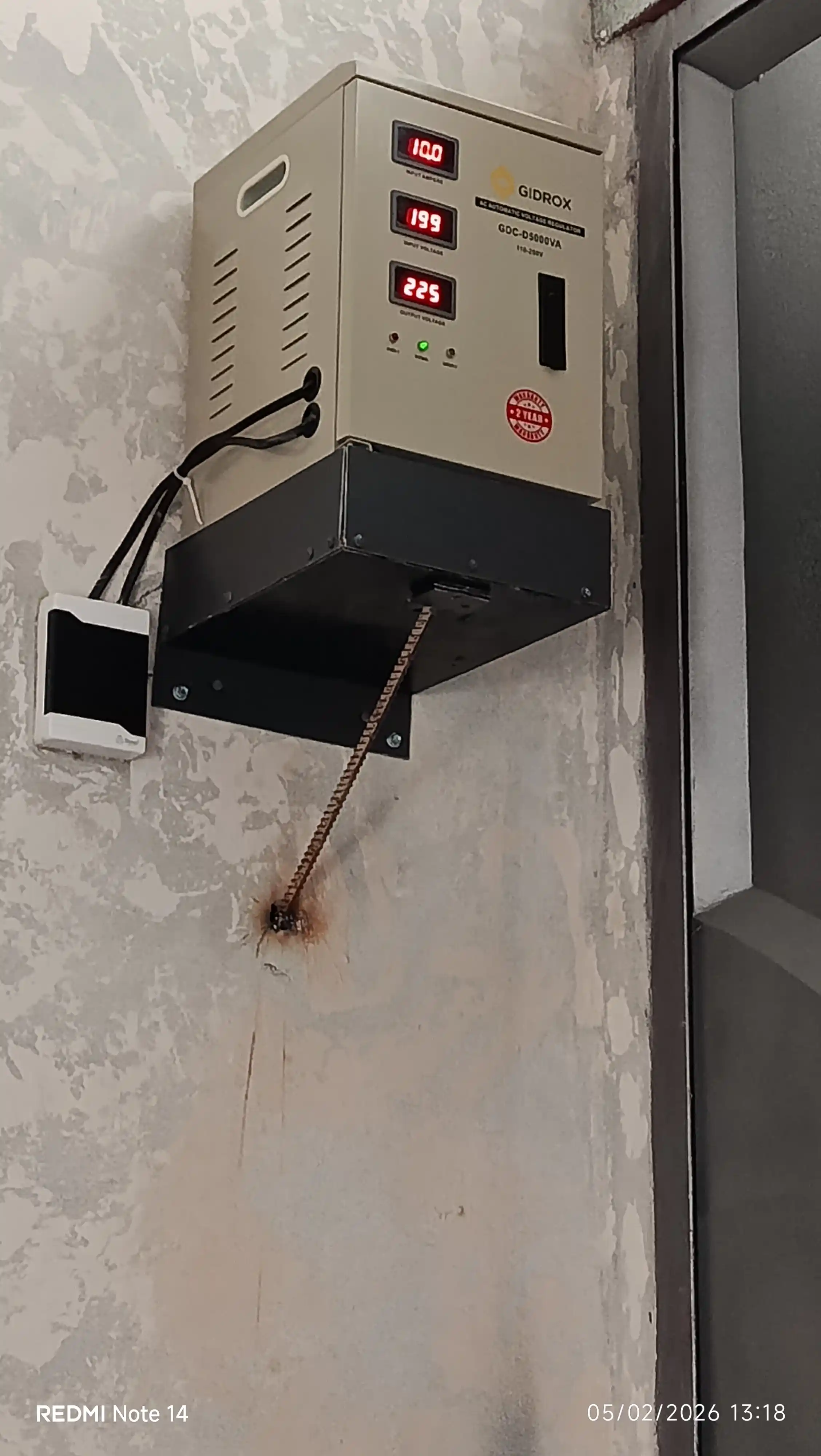 Kuchlanish stabilizatori GIDROX 5-KVA, 10-KVA, 15-KVA, 30-KVA, later