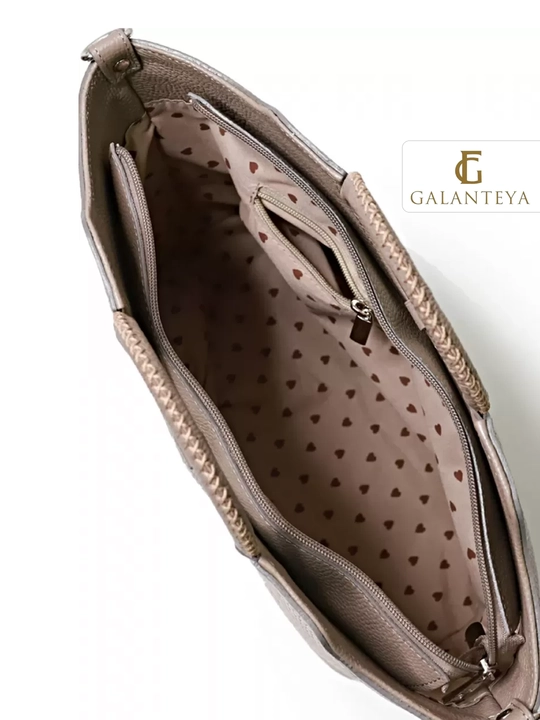 Galanteya ayollar tabiiy charm sumkasi