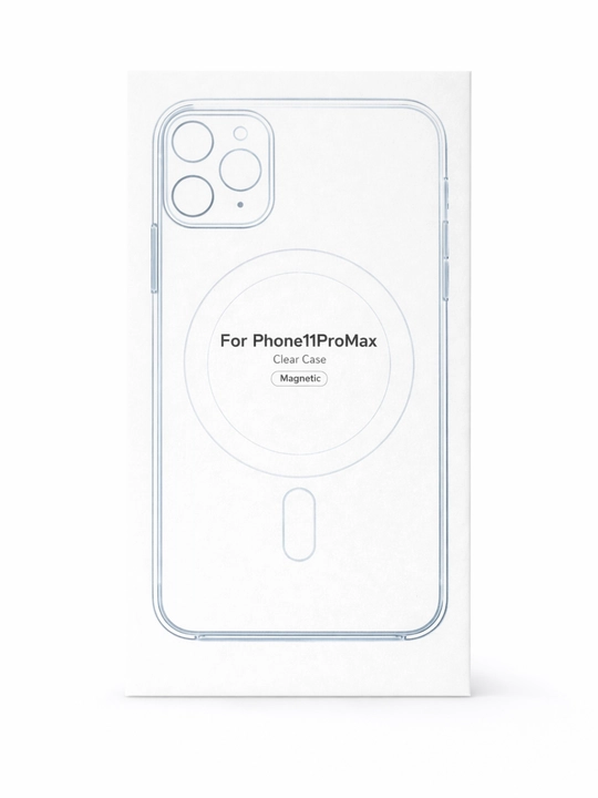 G‘ilof iPhone, 11, 12, 13, 14, 15, 16 Pro, Pro Max uchun, shaffof, plastik - 