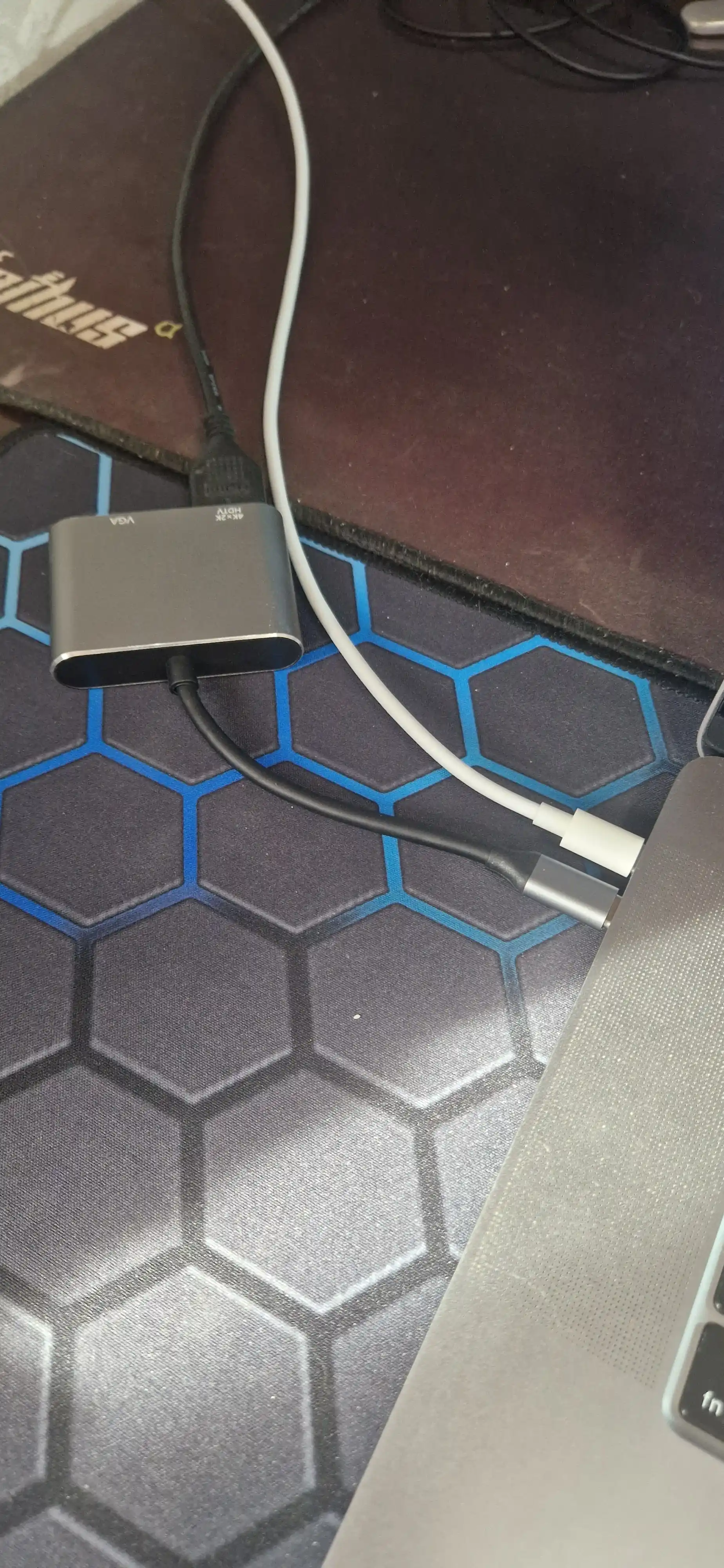 Адаптер с USB Type-C к HDMI, VGA 4K при 60 Гц, для ноутбуков, проекторов, планшетов