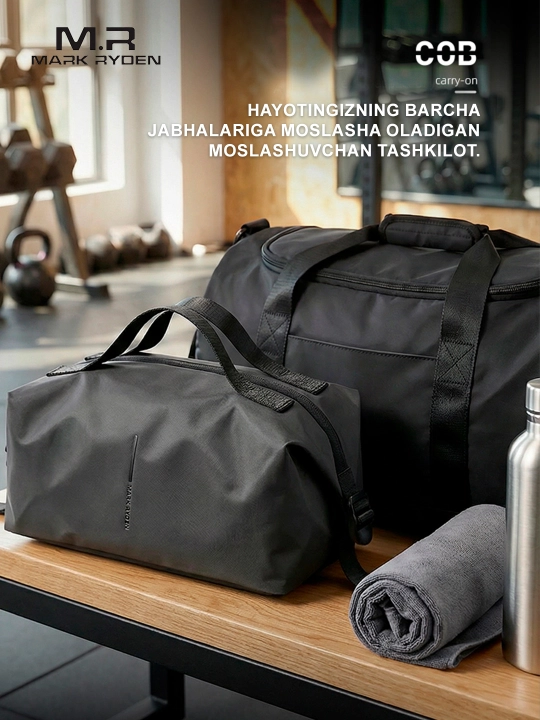 Mark Ryden MR267 suv o‘tkazmaydigan organayzer sumkasi, sayohat uchun, erkaklar, ayollar