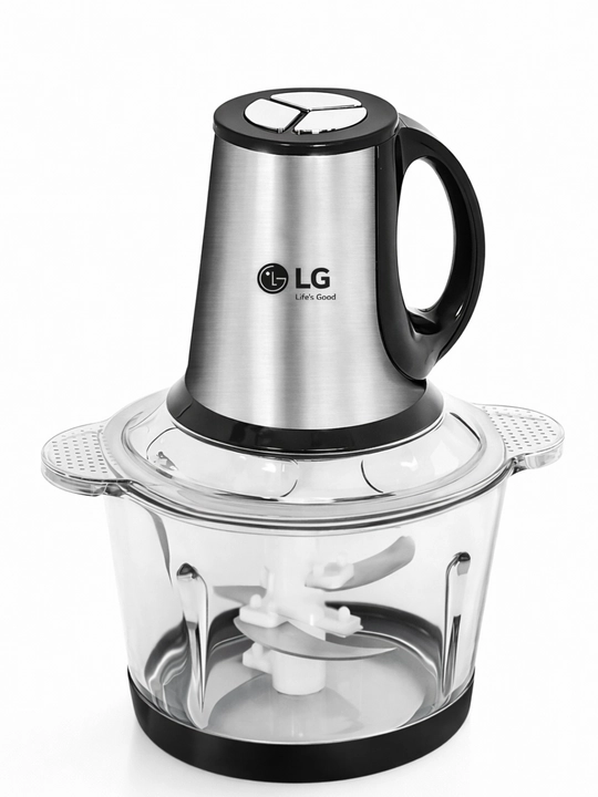 Мощный измельчитель Chopper LG-888 для мяса, овощей и зелени с большой чашей 3.5 литра