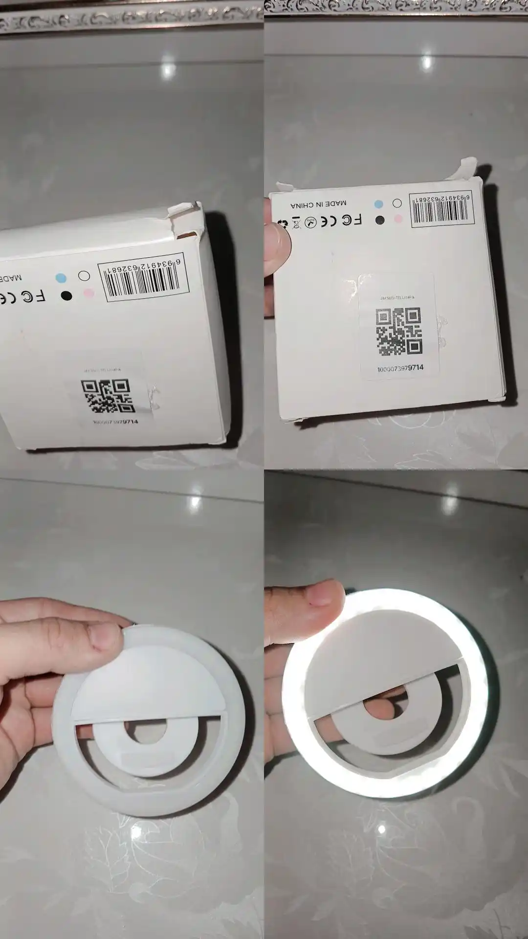 Кольцевая лампа GlowClip для телефона