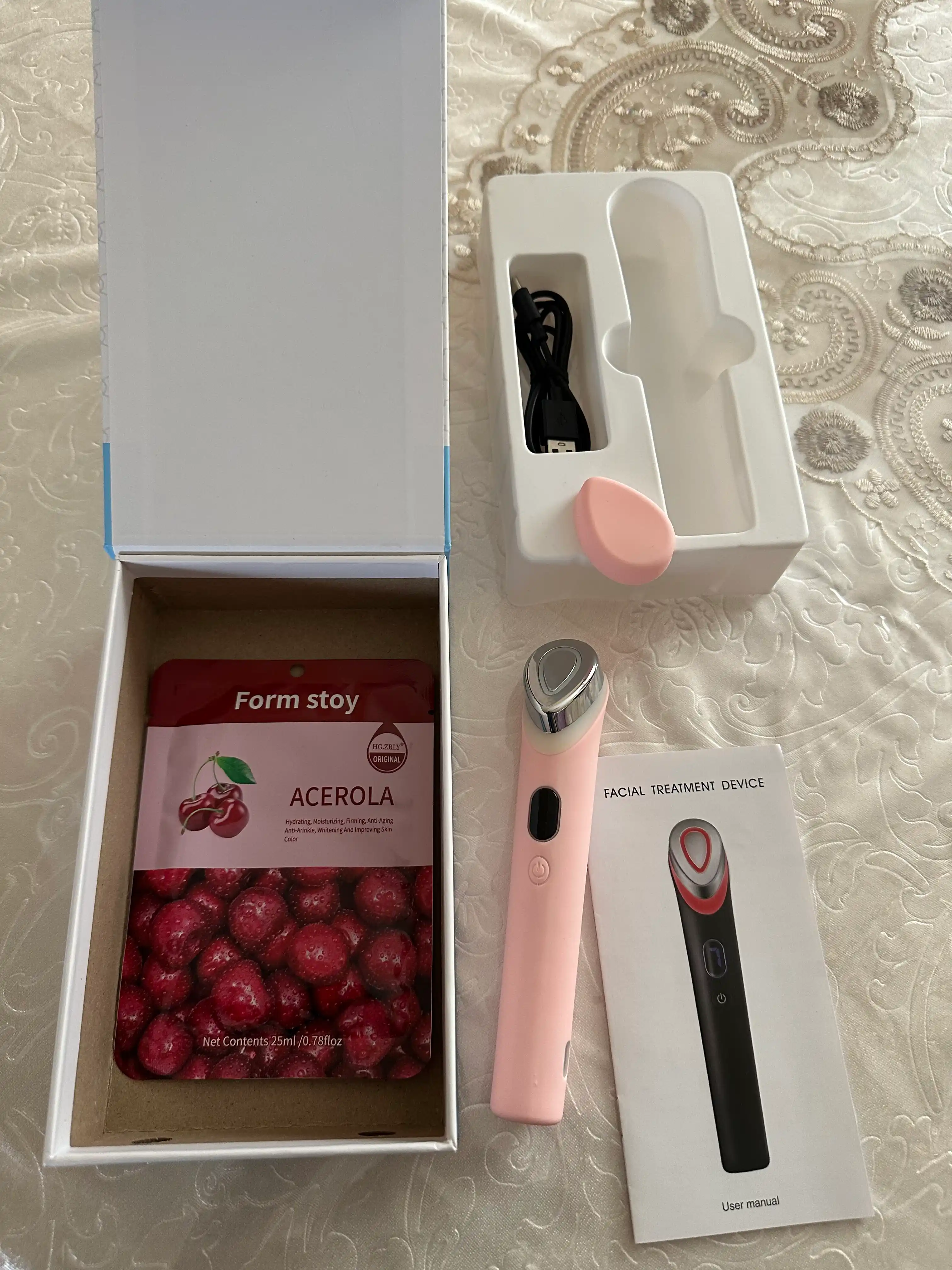 Yuzni parvarishlash uchun Uzface Professional elektr massaj apparati
