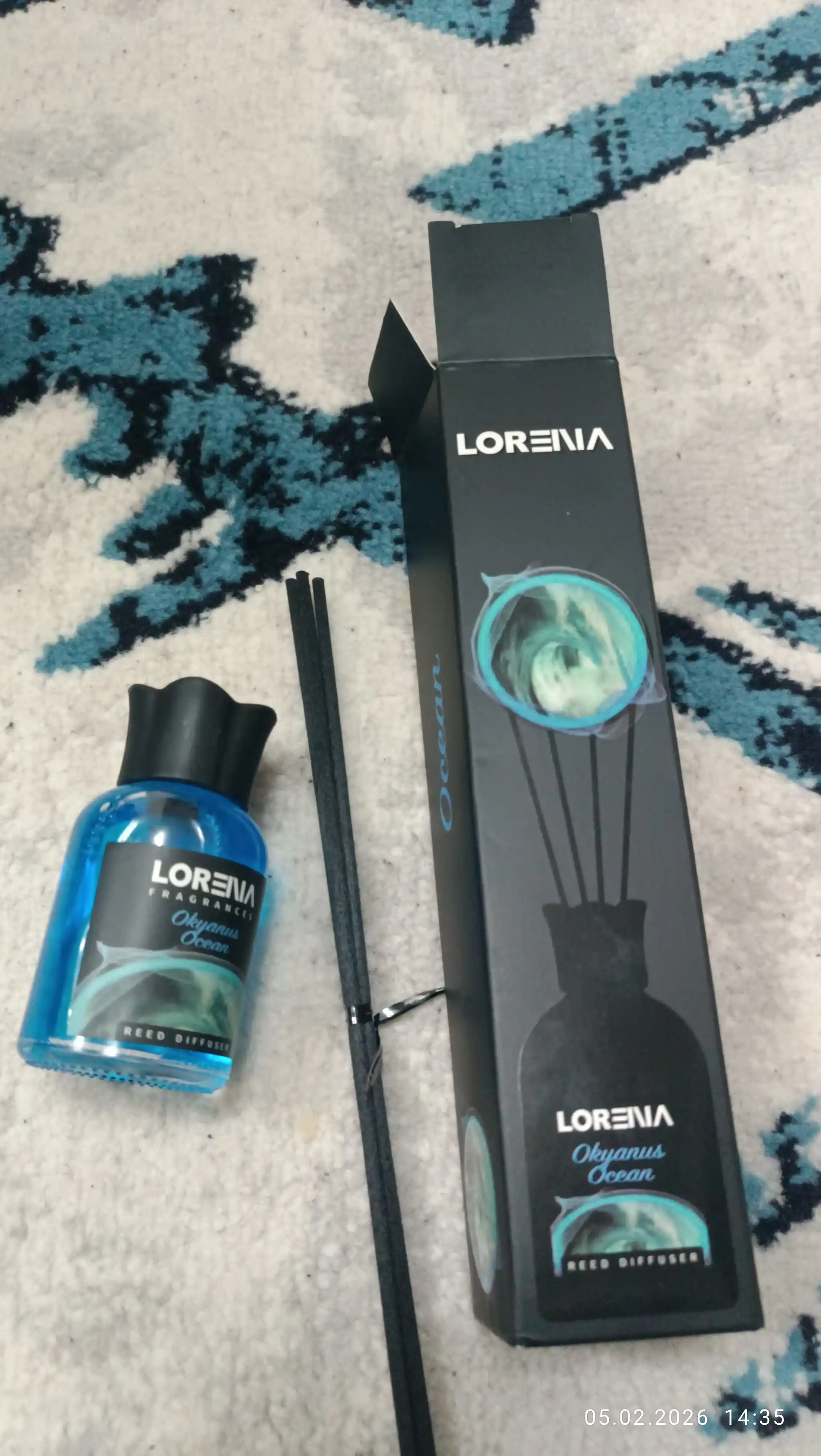 Аромадиффузор Loreva: Парфюм для дома с палочками, стойкий аромат Lorena,  Loreva