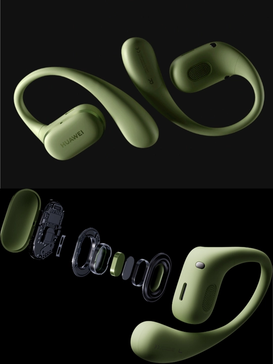 Huawei FreeArc Wired Charging green simsiz quloqchinlari