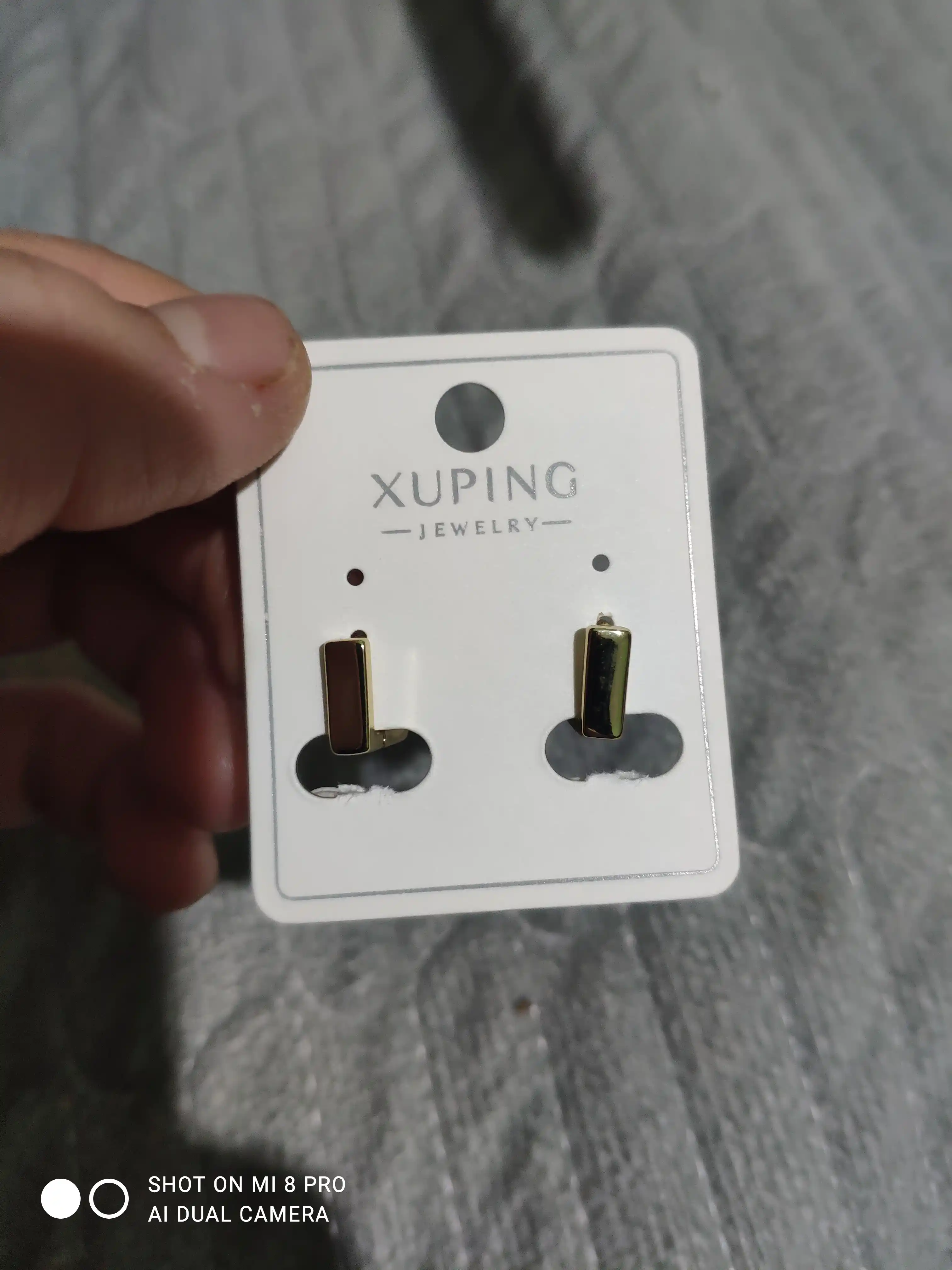 Маленькие серьги из медицинской стали Xuping