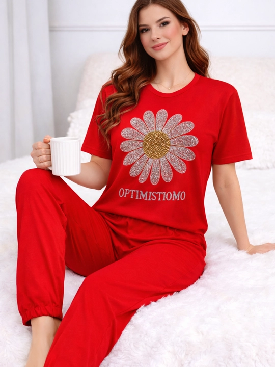 Ayollar uchun 2tasi 1da pijama, uy uchun to'plam, razmer standart 48-50-52