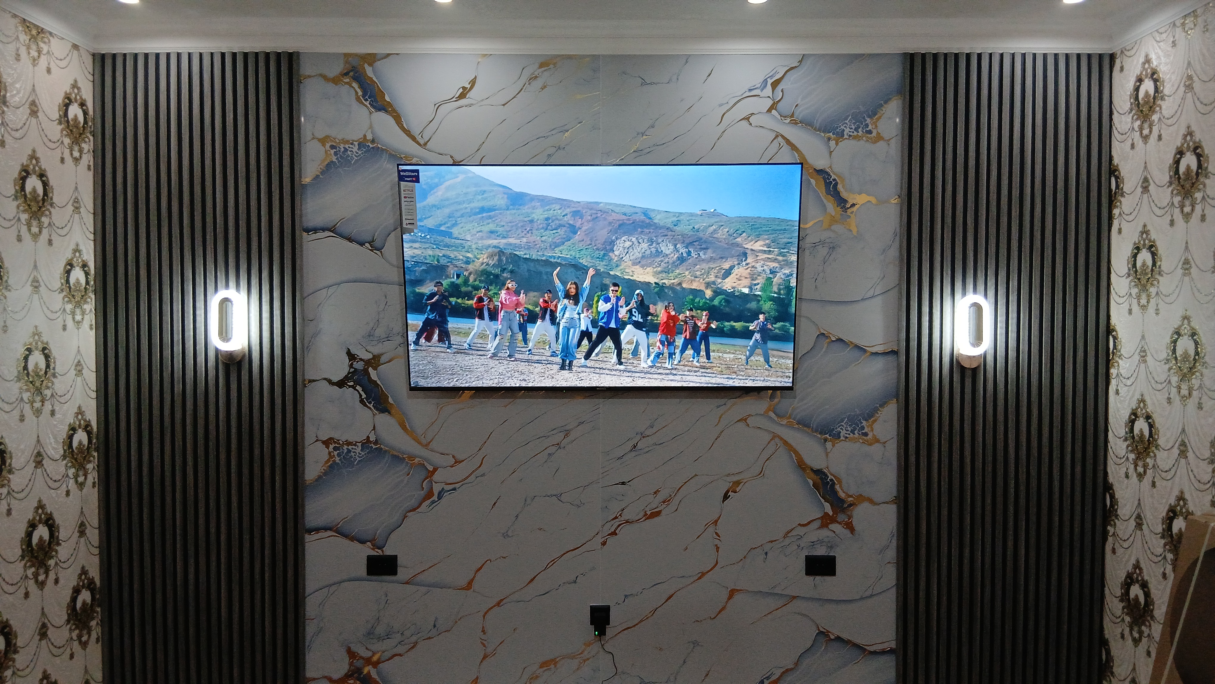 Smart televizor Wellstars 55" 4K UHD LED WebOS, HDR, Wi-Fi, ovozli boshqarish