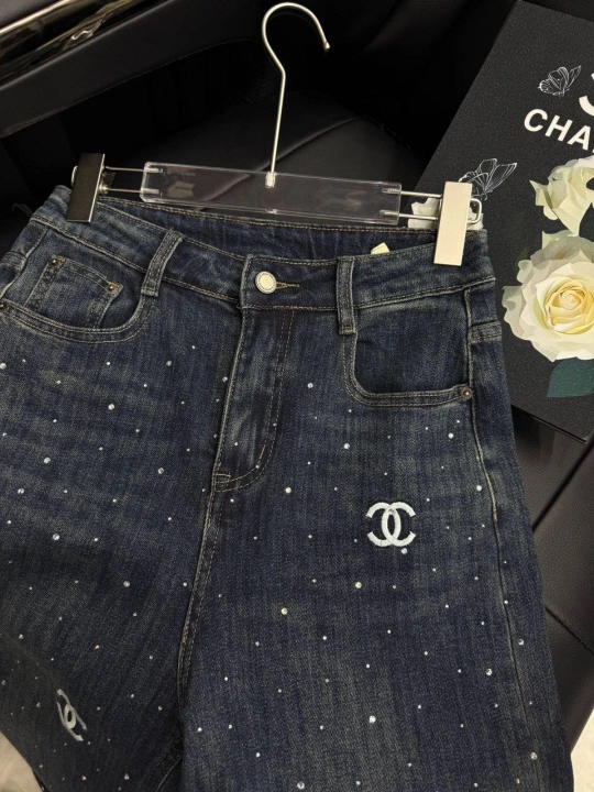 Ayollar va qizlar uchun bahorgi straight fit fasondagi jinsi shim, o'lcham M dan XXL gacha