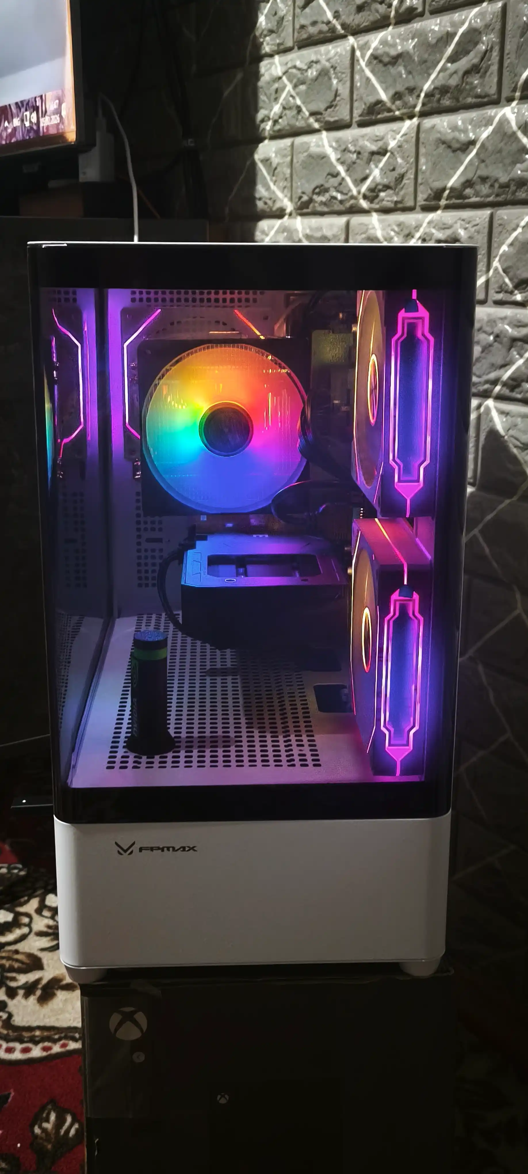 Diamond R4M Nova PC Korpus, M-ATX, Mini-ITX, ARGB Fanli, Gaming Kompyuter Korpusi