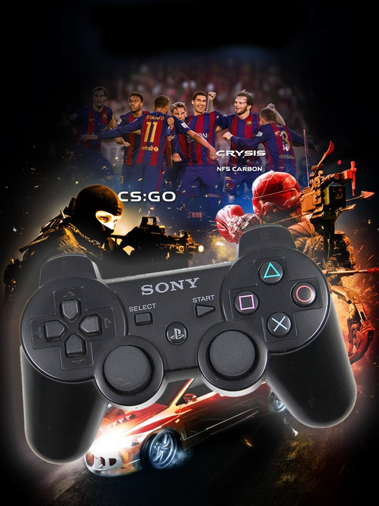Геймпад для Sony PlayStation 3, беспроводной, c зарядным кабелем, джойстик PS3 Bluetooth