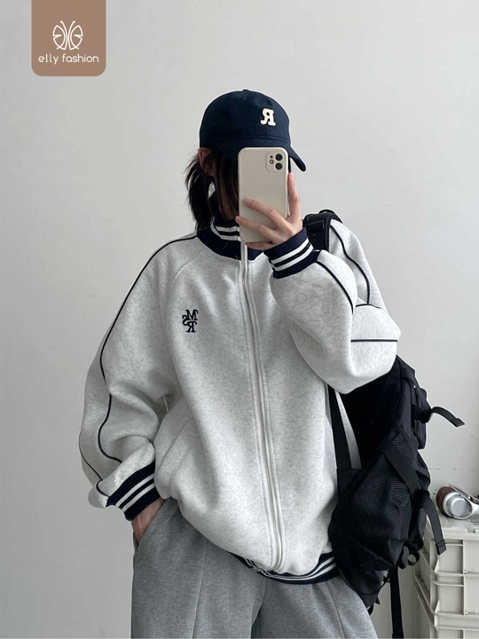 Tolstovka ayollar uchun, chaqmoq ustidagi baland yoqali - EllyFashion