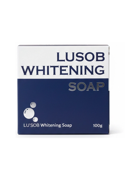 Lusob “Whitening Soap” kosmetik sovuni, oqartiruvchi, 100 g