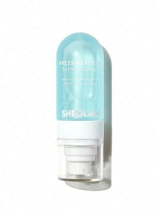 Makiyajni mustahkamlash uchun matirlovchi sprey, Sheglam Press Refresh Setting Spray - 