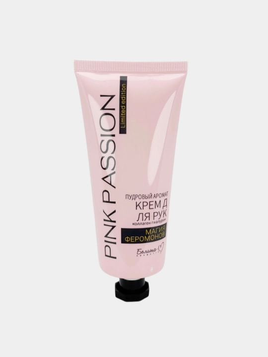 Pink Passion qo‘l uchun namlantiruvchi krem, pudrali-gulli hid bilan, 100 ml