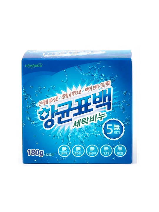HANARO kir yuvish sovuni, oqartiruvchi va antibakterial, xushbo‘y, 180 g