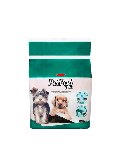 PetPad Plus 60x60cm - пеленки для собак с активированным углем и феромонами