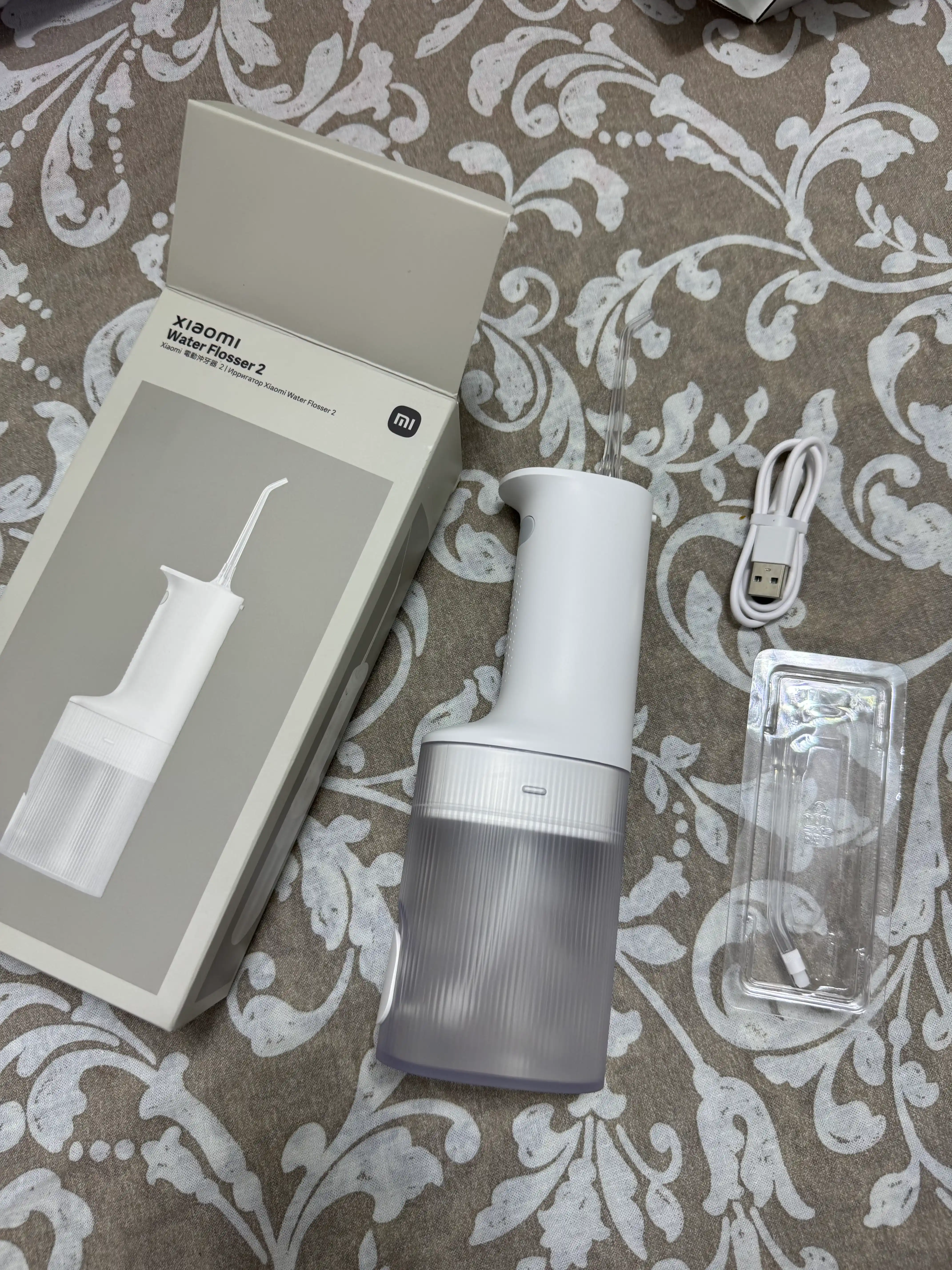 Ирригатор для чистки зубов и брекетов Xiaomi Water Flosser 2 портативный, беспроводной