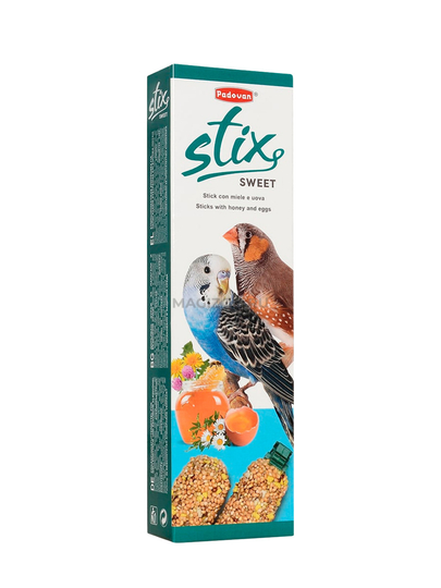 Stix sweet-лакомства палочки для волнистых попугаев экзотических птиц