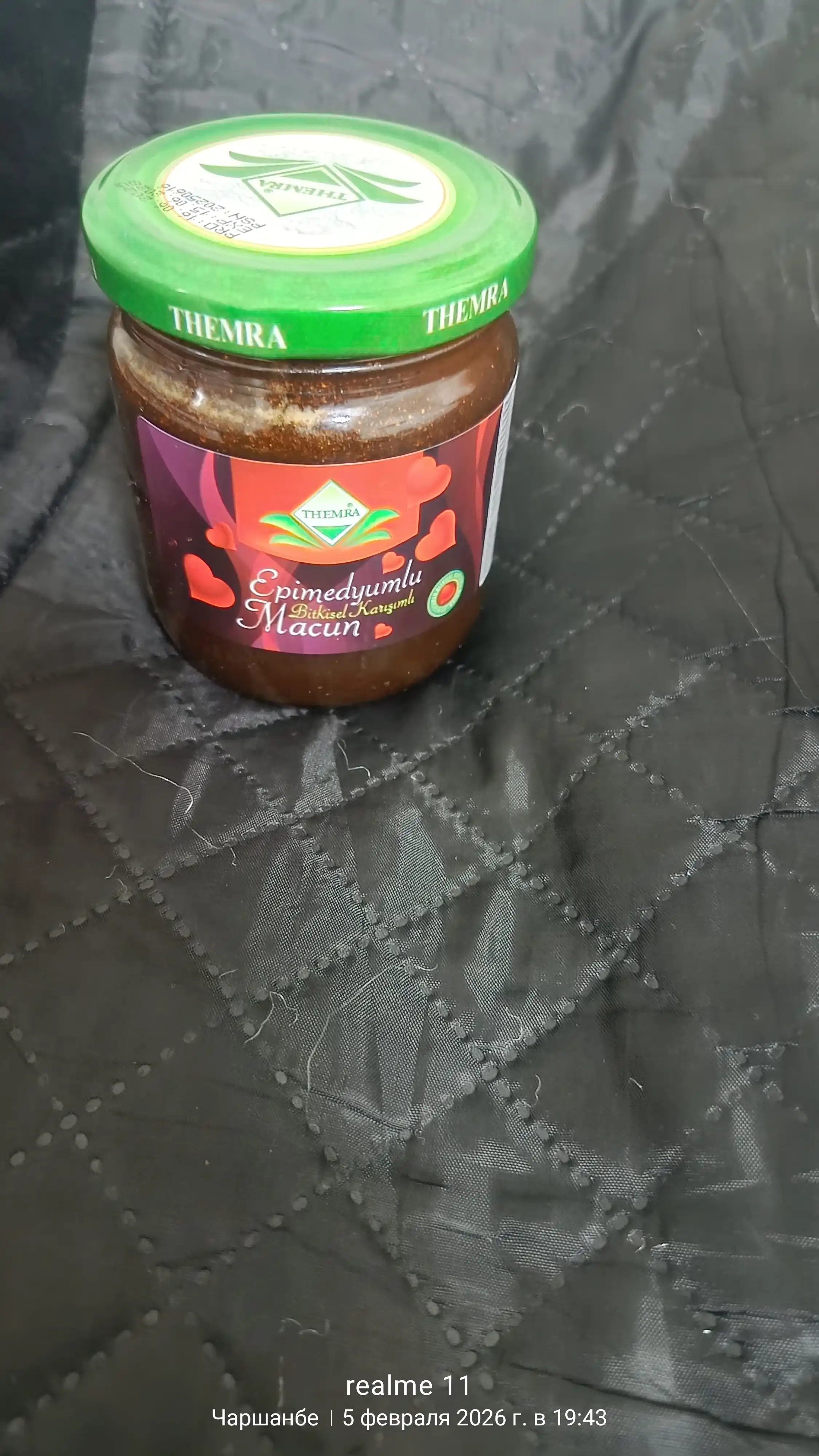 Erkak va ayollar salomatligini tiklovchi epimediumli pasta Themra Epimedyumlu macun, 240 g