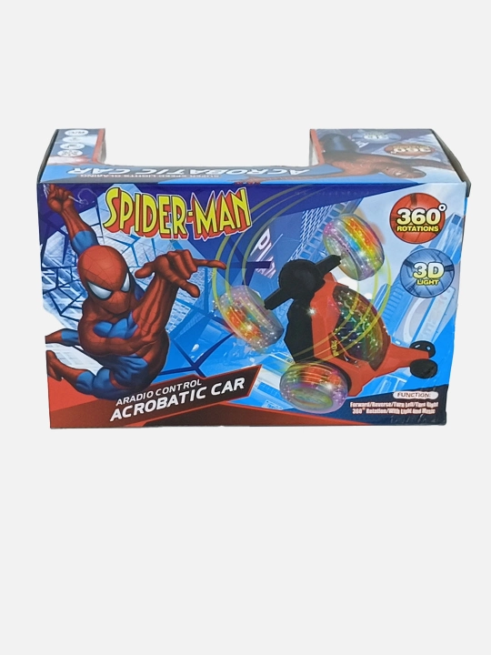 O‘rgimchak odam (Spider-Man) 705 radioboshqaruvli ag‘darma mashinasi, 360° tryuk mashinasi