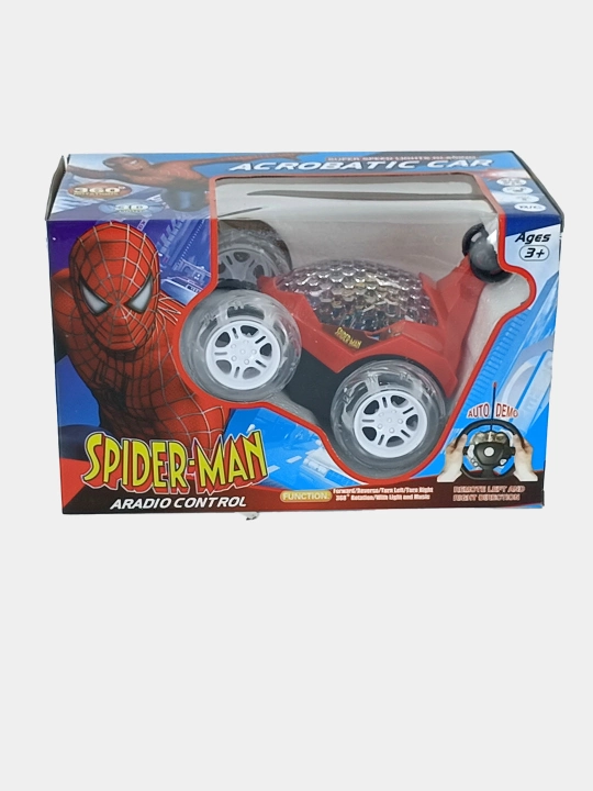 O‘rgimchak odam (Spider-Man) 705 radioboshqaruvli ag‘darma mashinasi, 360° tryuk mashinasi