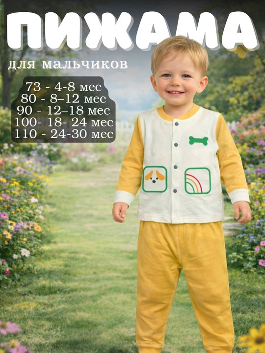 Домашний комплект одежды, для новорожденных мальчиков и девочек - 