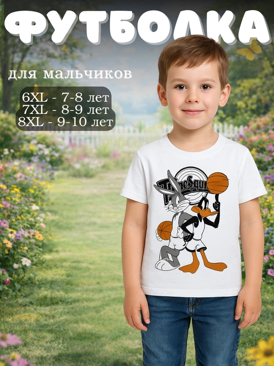 Футболки для мальчиков, на весну и лето - 