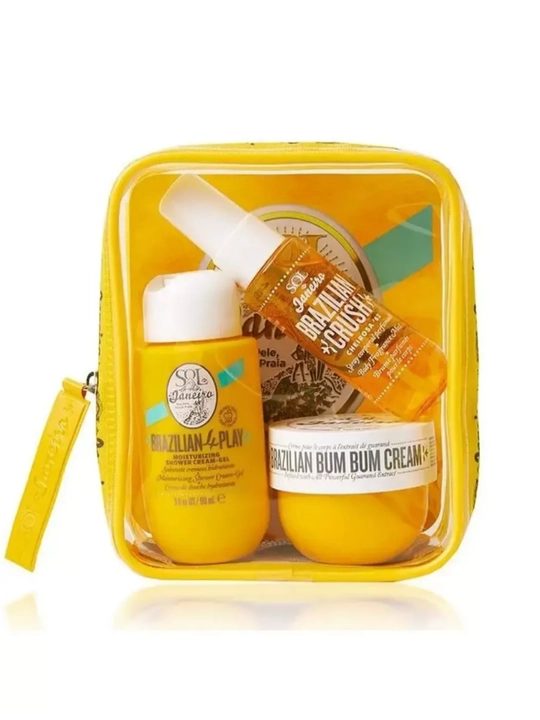 SOL DE JANEIRO SET - Dush geli 90 ml, tana kremi 50 ml, atirli tuman 30 ml. Brazilia - 