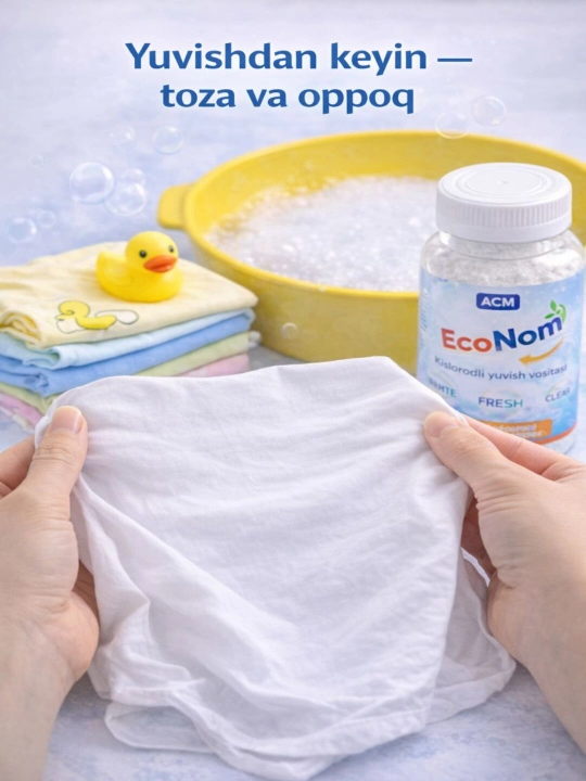 Кислородный отбеливатель EcoNom, 100 г
