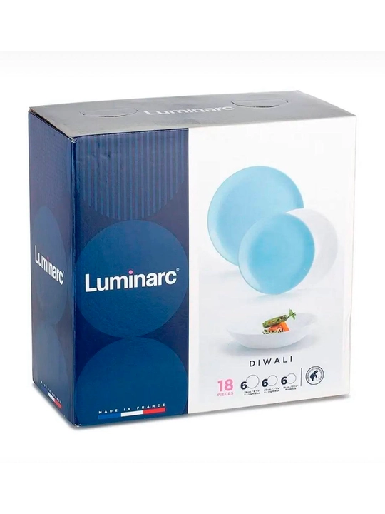 Столовый сервиз Luminarc Diwali — стиль и нежность в каждой детали 18 предметов