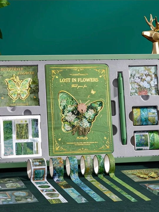 Ijod uchun “Lost in Flowers” sovg‘a kanselyariya to‘plami