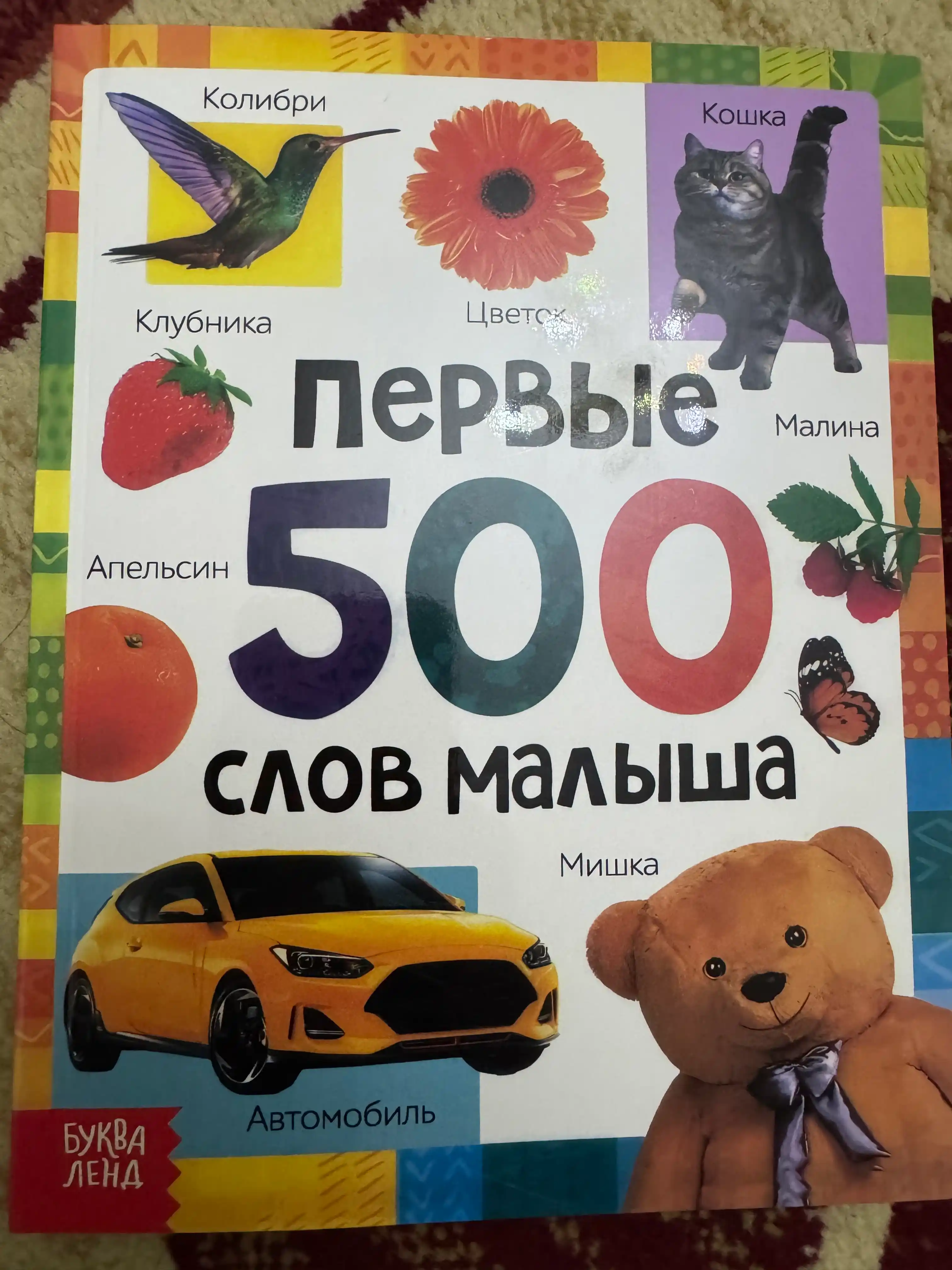Энциклопедия для детей, Буква Ленд, "Первые 500 слов малыша"